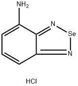 2,1,3-Benzoselenadiazol-4-amine, hydrochloride (1:1) Struktur