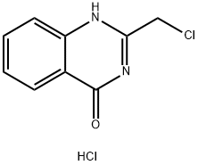 2-(氯甲基)喹唑啉-4(3H)-酮盐酸盐,1171982-48-1,结构式