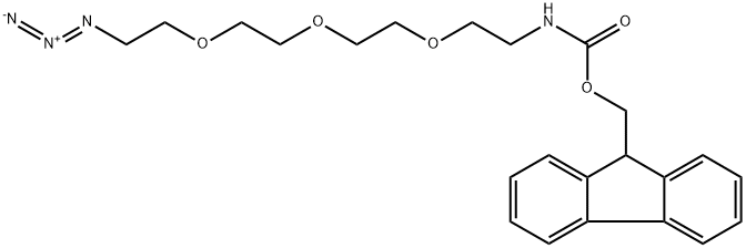 13-zido-,,1-rioxa--zatridecanoic acid 9H-luoren--lmethyl ester Structure