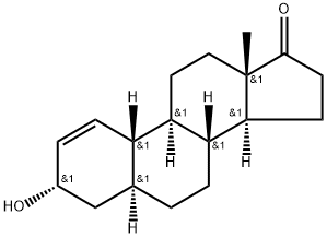 (3α,5α)-3-Hydroxy-estr-1-en-17-one Struktur