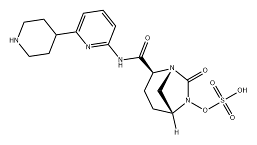 1174019-72-7 (2S,5R)-N-(6-PIPERIDIN-4-YLPYRIDIN-2-YL)-7-OXO-6-(SULFOOXY)-1,6-DIAZABICYCLO[3.2.1]OCTANE-2-CARBOXAM