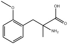 Phenylalanine, 2-methoxy-α-methyl- Structure