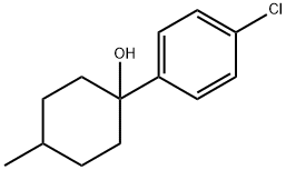 1-(4-chlorophenyl)-4-methylcyclohexanol Struktur