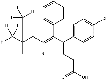 Licofelone-d6 结构式