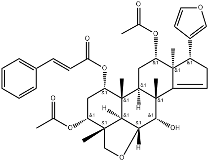 1-Cinnamoyltrichilinin Structure
