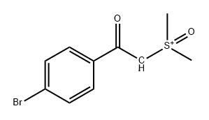 Sulfoxonium, [2-(4-bromophenyl)-2-oxoethyl]dimethyl-, inner salt,1179348-62-9,结构式