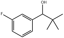 1-(3-fluorophenyl)-2,2-dimethylpropan-1-ol Structure