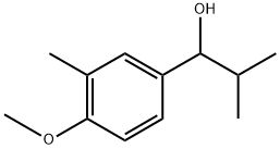 1-(4-methoxy-3-methylphenyl)-2-methylpropan-1-ol Structure