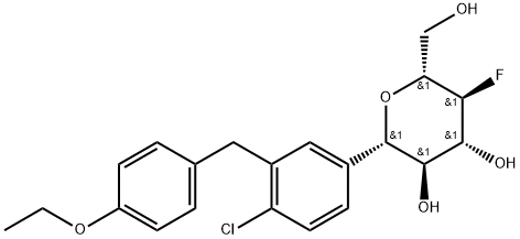 fluoro-Dapagliflozin,1181681-43-5,结构式