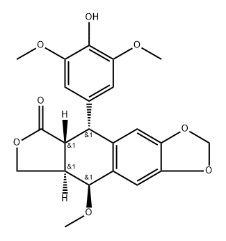 Etoposide EP Impurity J, 118356-05-1, 结构式