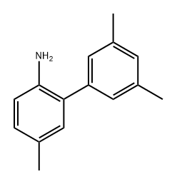 3',5,5'-Trimethyl[1,1'-biphenyl]-2-amine Structure