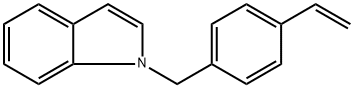 1-[(4-乙烯基苯基)甲基]- 1H-吲哚,1184256-14-1,结构式