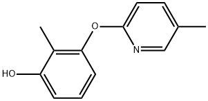 2-Methyl-3-[(5-methyl-2-pyridinyl)oxy]phenol|