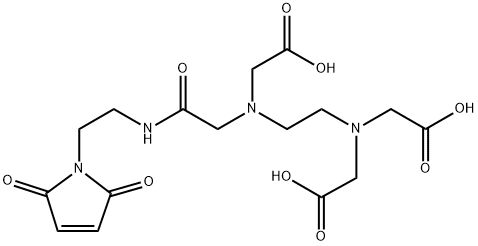 (N -2 - 甲乙基乙二胺)- N,N,N`,N'-四乙酸 结构式