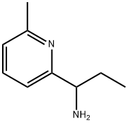 1-(6-methyl-2-pyridinyl)-1-propanamine(SALTDATA: FREE) Structure