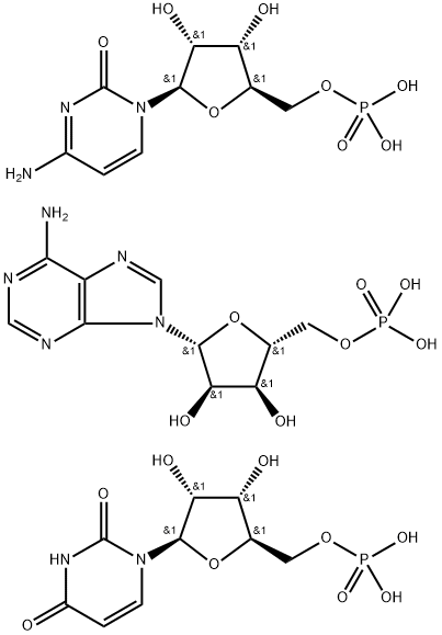 POLYADENYLIC-CYTIDYLIC-URIDYLIC ACID*POT ASSIUM Structure