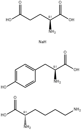 POLY(GLU, LYS, TYR) SODIUM SALT 结构式