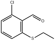 2-Chloro-6-(ethylthio)benzaldehyde,1186033-44-2,结构式
