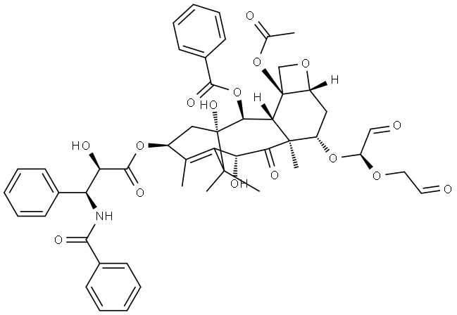 紫杉醇杂质9, 1186096-50-3, 结构式