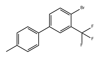 4-bromo-4'-methyl-3-(trifluoromethyl)-1,1'-biphenyl|