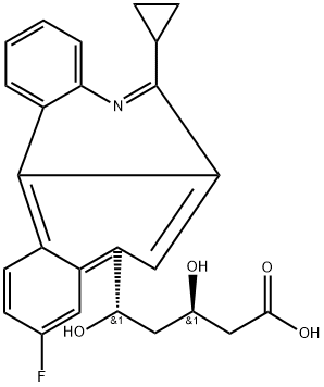 Pitavastatin Impurity 2 Struktur