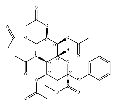 118977-25-6 5-乙酰氨基-4,7,8,9-四-O-乙酰基-2-S-苯基-2-硫代-Β-神经氨酸甲酯