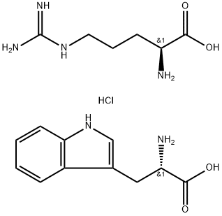 POLY(ARG, TRP) HYDROCHLORIDE Structure