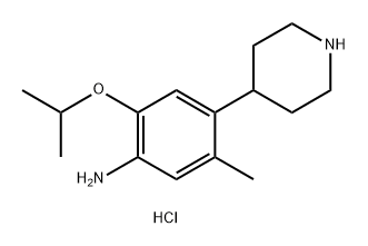 5-메틸-2-(1-메틸에톡시)-4-(4-피페리디닐)-벤세나민염산염(1:1)
