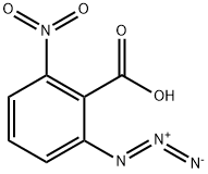 Benzoic acid, 2-azido-6-nitro- 结构式