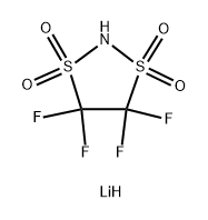 环四氟乙基双磺酰亚胺锂,119229-98-0,结构式