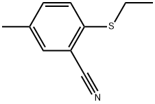 1192347-94-6 2-(Ethylthio)-5-methylbenzonitrile