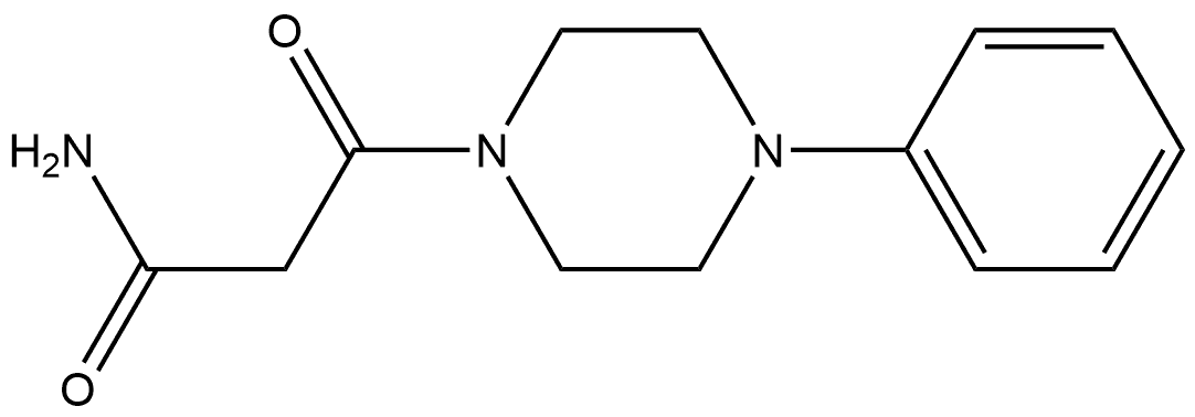 1-Piperazinepropanamide, β-oxo-4-phenyl-