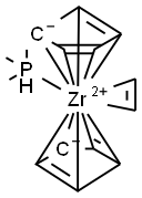 Zirconium, bis(eta5-2,4-cyclopentadien-1-yl)(eta2-ethene)(trimethylpho sphine)-|