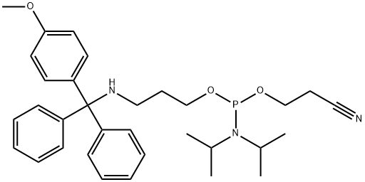 119462-97-4 MONOMETHOXYTRITYL-PROPYLAMINE-LINKER PHOSPHORAMIDITE