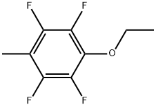1-Ethoxy-2,3,5,6-tetrafluoro-4-methylbenzene Struktur