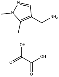C-(1,5-DIMETHYL-1 H-PYRAZOL-4-YL)-METHYLAMINE OXALIC ACID SALT Struktur