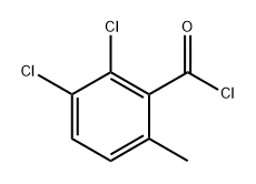 2,3-Dichloro-6-methylbenzoyl chloride Struktur