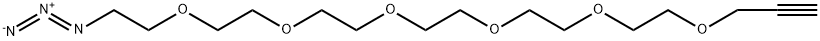 Propargyl-PEG6-azide Structure