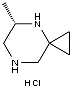 (S) -5-甲基-4,7-二氮杂螺[2.5]辛烷二盐酸盐, 1199792-86-3, 结构式