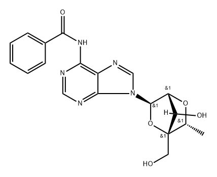 cEt-BNA-N6-Bz-Adenosine,1200337-19-4,结构式