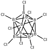 Nonaborane(9), 1,2,3,4,5,6,7,8,9-nonachloro- Struktur