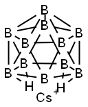 Cesium tetradecahydroundecaborate,12008-72-9,结构式