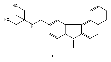 7U-85 Hydrochloride 化学構造式