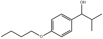 1-(4-butoxyphenyl)-2-methylpropan-1-ol Structure