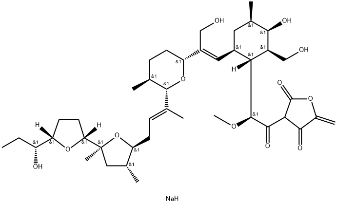 抗生素 SF 2487 结构式