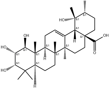 1BETA-羟基刺梨酸, 120211-98-5, 结构式