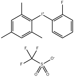 Iodonium, (2-fluorophenyl)(2,4,6-trimethylphenyl)-, 1,1,1-trifluoromethanesulfonate (1:1)