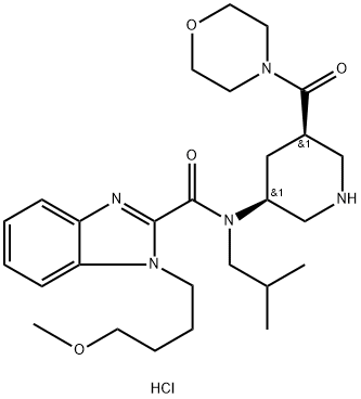 Imarikiren hydrochloride Struktur