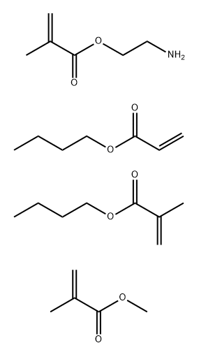 2-Aminoethyl 2-methyl-2-propenoate polymer with butyl 2-propenoate, butyl 2-methyl-2-propenoate and methyl 2-methyl-2-propenoate|