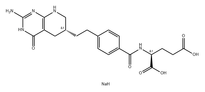 化合物 LOMETREXOL DISODIUM, 120408-07-3, 结构式